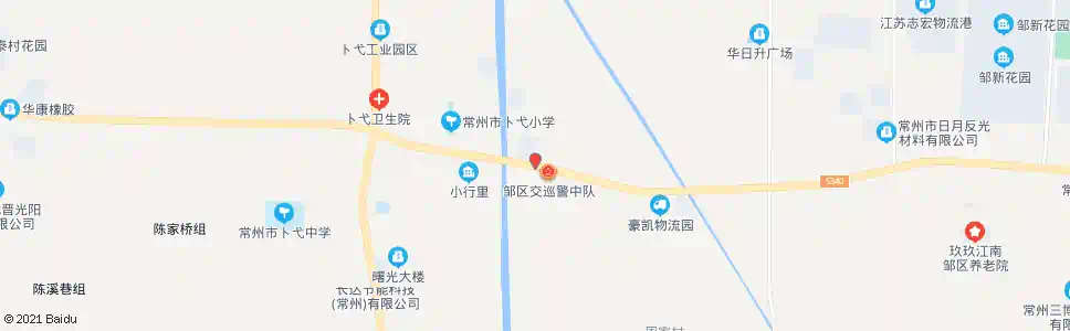 常州卜弋桥东_公交站地图_常州公交_妙搜公交查询2025