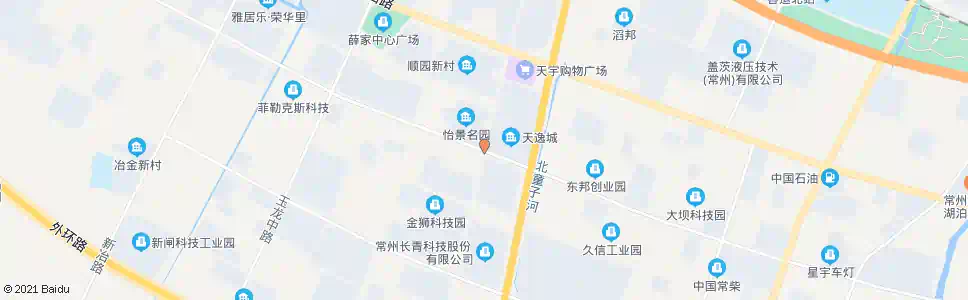 常州顺园路_公交站地图_常州公交_妙搜公交查询2025