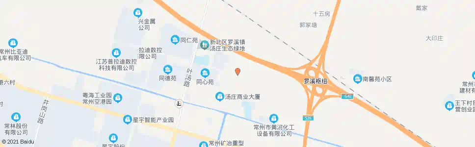 常州汤庄商贸中心_公交站地图_常州公交_妙搜公交查询2025
