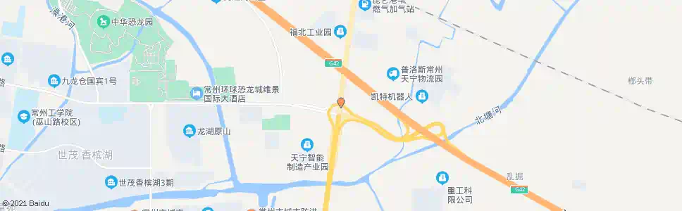 常州青洋路河海路(青龙互通西)_公交站地图_常州公交_妙搜公交查询2025