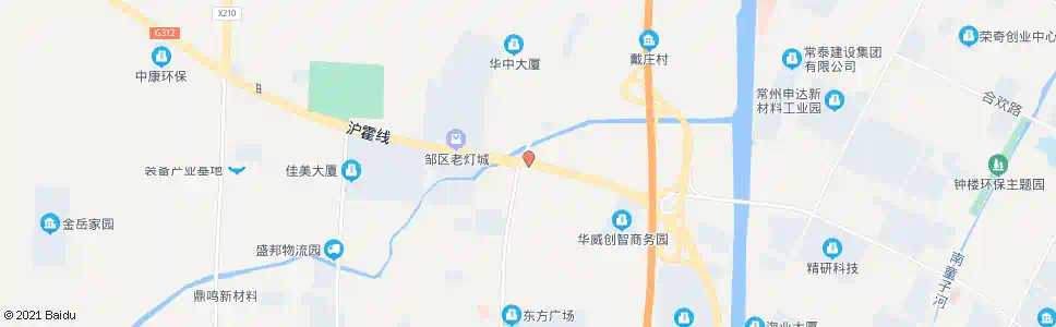 常州戴庄_公交站地图_常州公交_妙搜公交查询2025