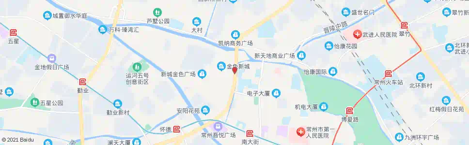 常州椿桂园(瑞金医院)_公交站地图_常州公交_妙搜公交查询2025