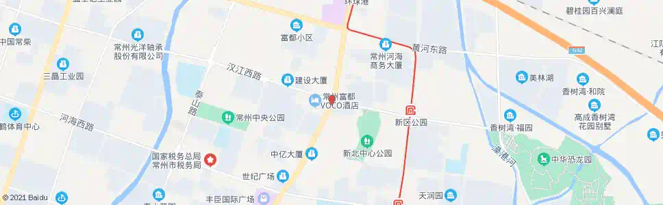 常州凤凰大酒店(富都商贸)_公交站地图_常州公交_妙搜公交查询2025