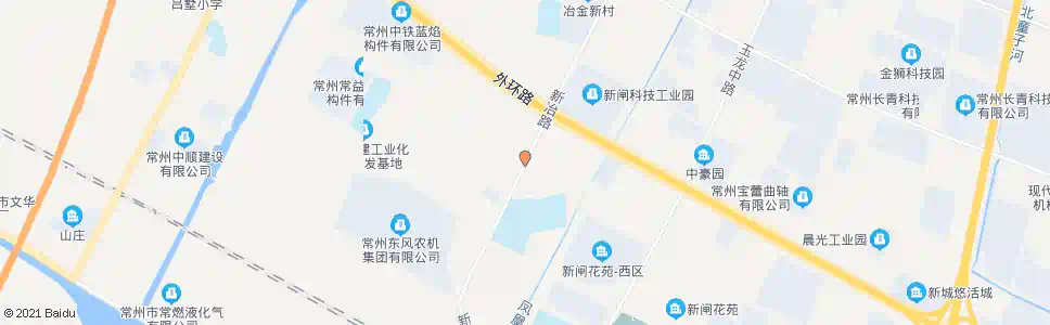 常州新冶路新前路_公交站地图_常州公交_妙搜公交查询2025