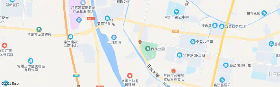 常州中吴大道梅庄路_公交站地图_常州公交_妙搜公交查询2025