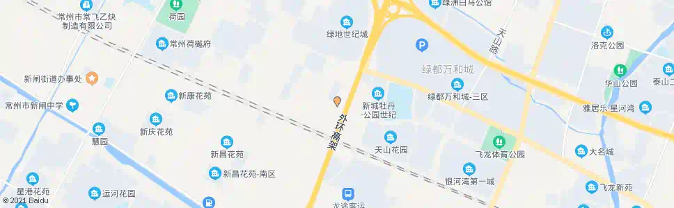 常州新龙路龙江路_公交站地图_常州公交_妙搜公交查询2025