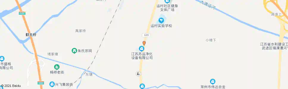 常州蒋坊_公交站地图_常州公交_妙搜公交查询2025