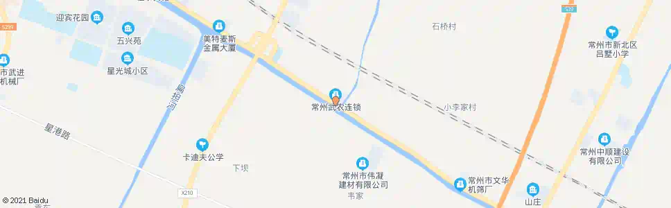 常州东沙河头_公交站地图_常州公交_妙搜公交查询2025