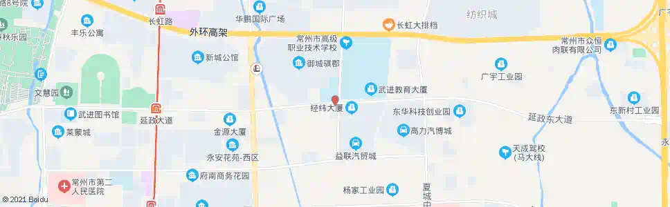 常州延政大道星火路_公交站地图_常州公交_妙搜公交查询2025