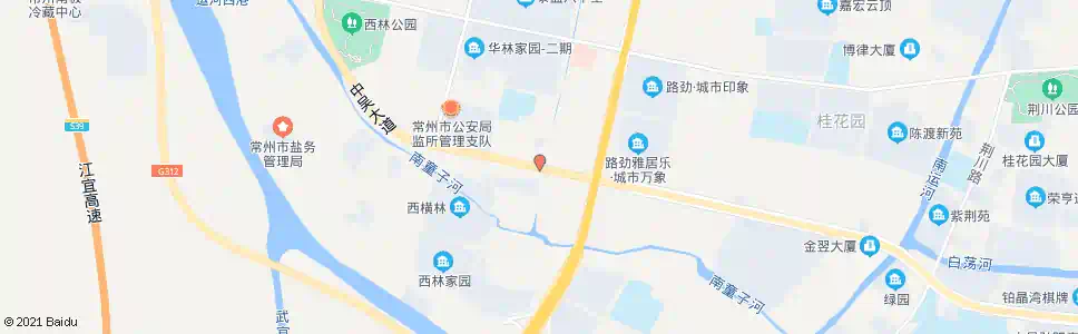 常州西林路中吴大道_公交站地图_常州公交_妙搜公交查询2025