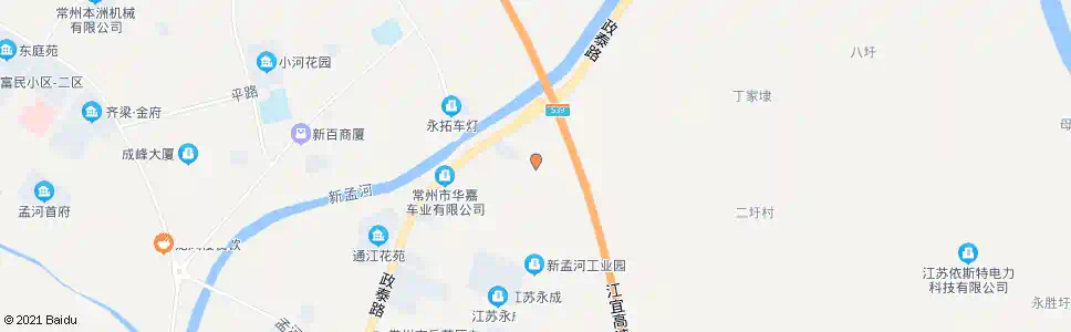 常州小河东_公交站地图_常州公交_妙搜公交查询2025