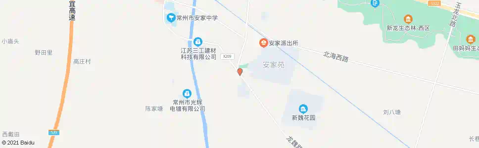 常州安家东站_公交站地图_常州公交_妙搜公交查询2025