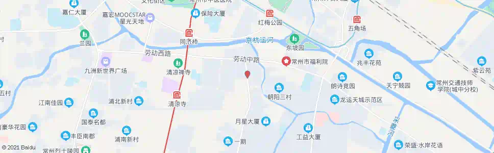 常州小王家村_公交站地图_常州公交_妙搜公交查询2025
