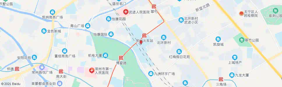 常州二湾_公交站地图_常州公交_妙搜公交查询2025