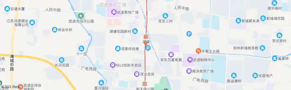 常州花园街定安路_公交站地图_常州公交_妙搜公交查询2025