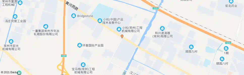 常州吕汤路(黄河西路)_公交站地图_常州公交_妙搜公交查询2025