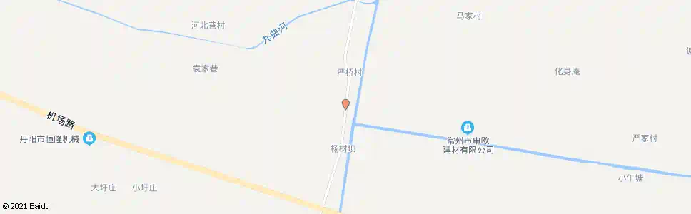 常州严桥村委_公交站地图_常州公交_妙搜公交查询2025