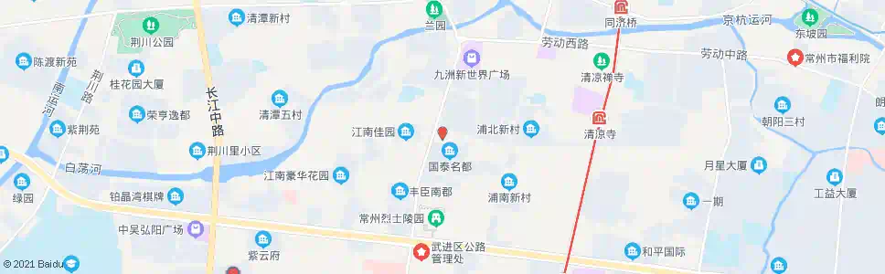常州光华公寓_公交站地图_常州公交_妙搜公交查询2025