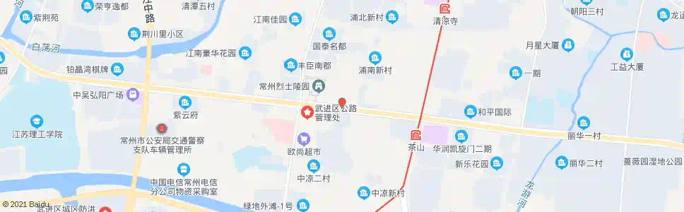 常州中吴大道晋陵路_公交站地图_常州公交_妙搜公交查询2025