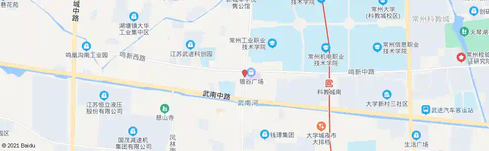 常州鸣凰(兰陵南路)_公交站地图_常州公交_妙搜公交查询2025