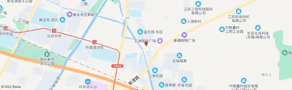 常州盘龙苑菜场_公交站地图_常州公交_妙搜公交查询2025