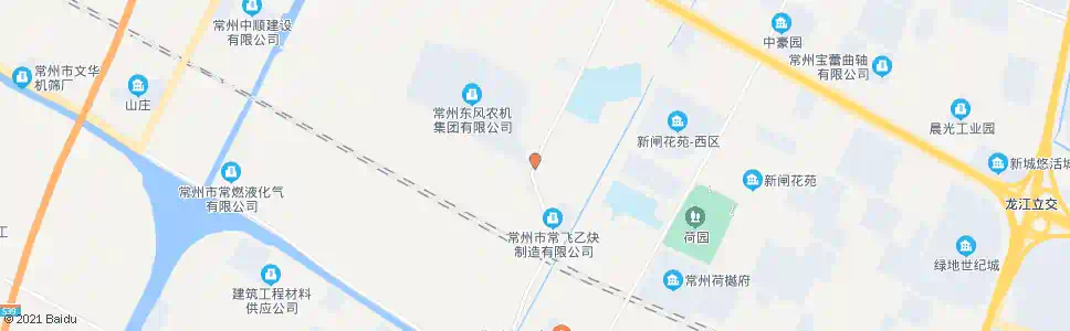 常州新龙路(新冶路)_公交站地图_常州公交_妙搜公交查询2025