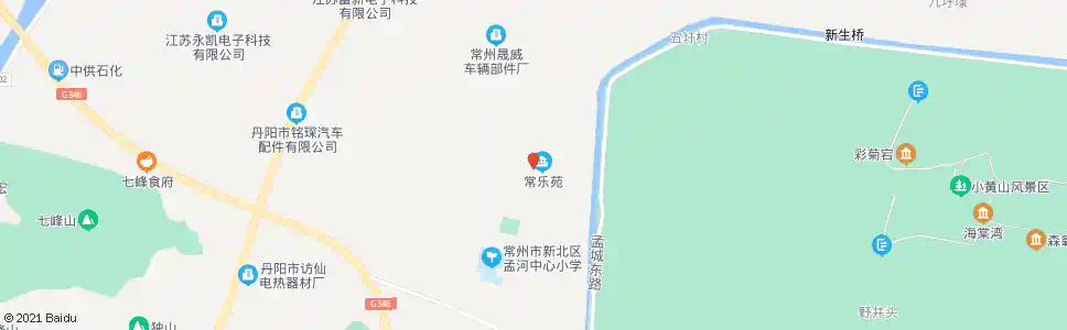 常州孟城西站_公交站地图_常州公交_妙搜公交查询2025