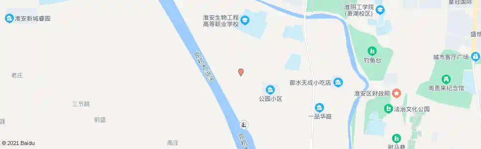 淮安电厂_公交站地图_淮安公交_妙搜公交查询2025