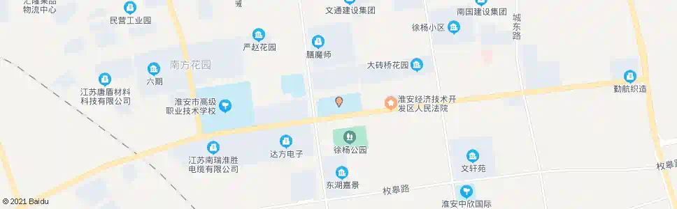 淮安徐杨中学_公交站地图_淮安公交_妙搜公交查询2025