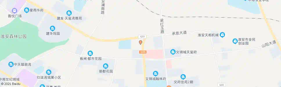 淮安红桥_公交站地图_淮安公交_妙搜公交查询2025