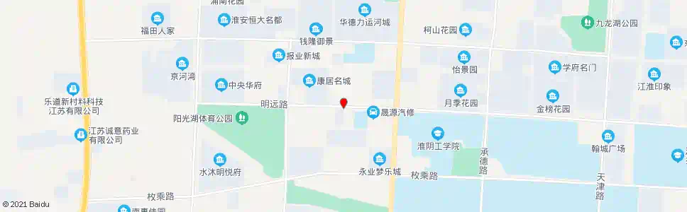 淮安天津南路(明远路)_公交站地图_淮安公交_妙搜公交查询2025