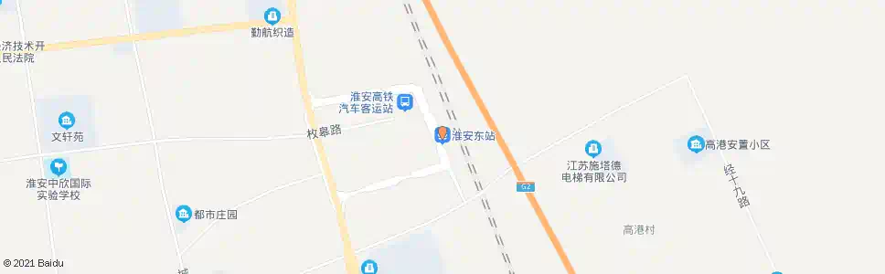 淮安和平东路_公交站地图_淮安公交_妙搜公交查询2025