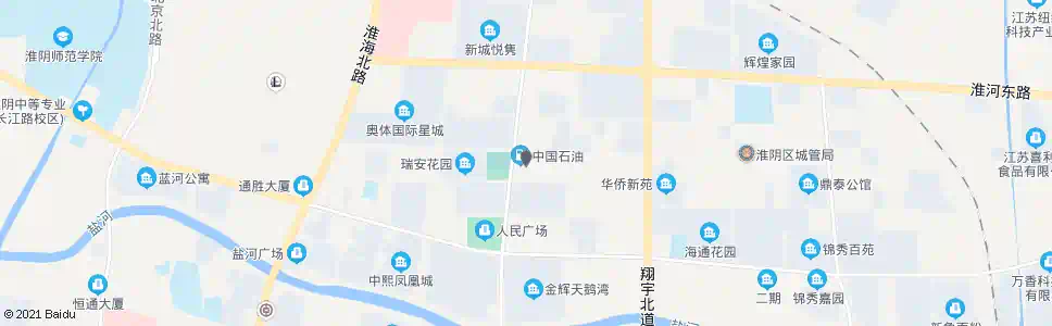 淮安九江路_公交站地图_淮安公交_妙搜公交查询2025