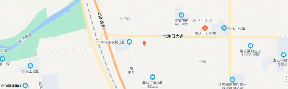 淮安徐扬中心路_公交站地图_淮安公交_妙搜公交查询2025