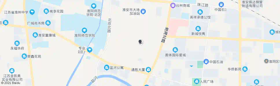 淮安小营派出所(香港路)_公交站地图_淮安公交_妙搜公交查询2025