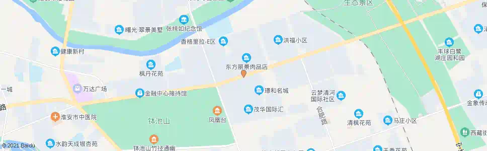 淮安东方丽景_公交站地图_淮安公交_妙搜公交查询2025