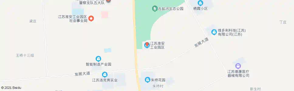 淮安工业园区_公交站地图_淮安公交_妙搜公交查询2025