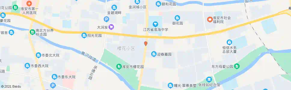 淮安翔宇北道_公交站地图_淮安公交_妙搜公交查询2025