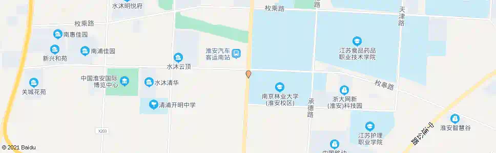 淮安柴米河_公交站地图_淮安公交_妙搜公交查询2025