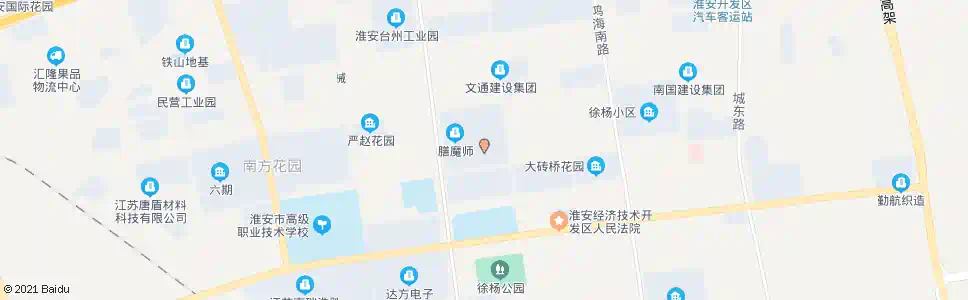 淮安新强村_公交站地图_淮安公交_妙搜公交查询2025