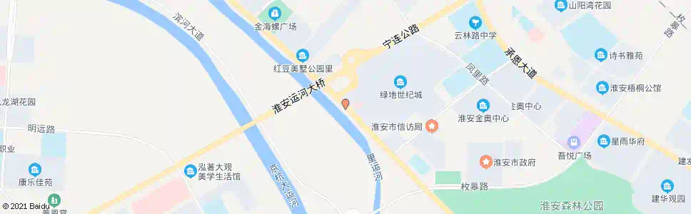 淮安板闸_公交站地图_淮安公交_妙搜公交查询2025