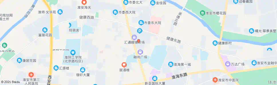 淮安环城北路_公交站地图_淮安公交_妙搜公交查询2025