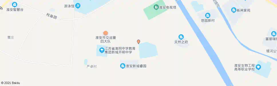淮安新淮中_公交站地图_淮安公交_妙搜公交查询2025