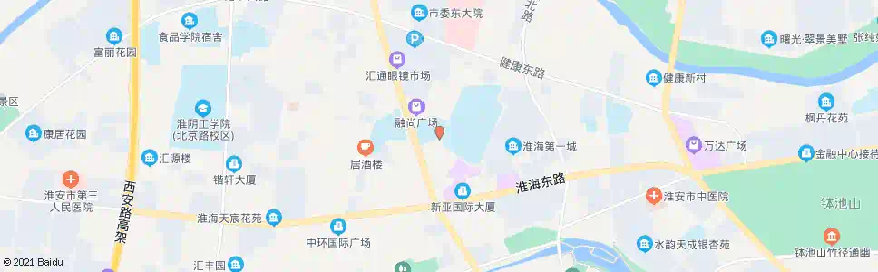 淮安游泳馆_公交站地图_淮安公交_妙搜公交查询2025