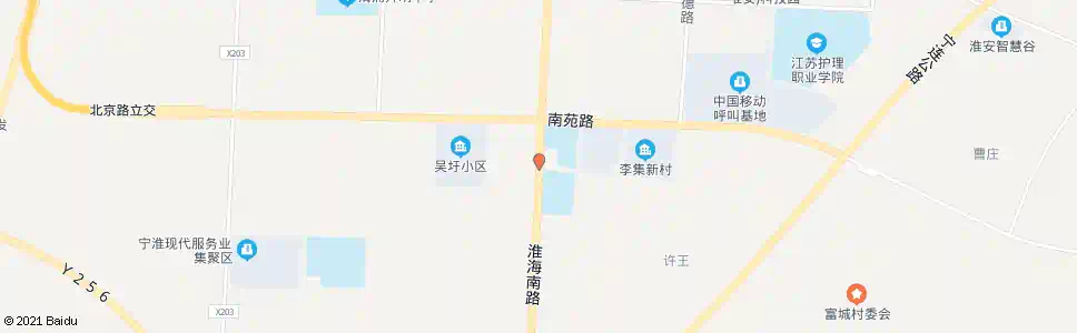 淮安跃胜_公交站地图_淮安公交_妙搜公交查询2025