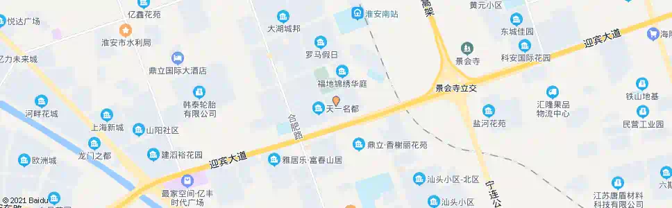 淮安东方凯旋城_公交站地图_淮安公交_妙搜公交查询2025