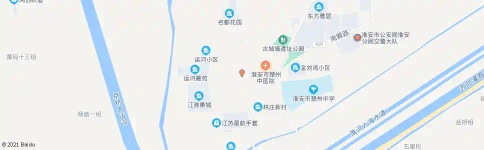 淮安耳洞口_公交站地图_淮安公交_妙搜公交查询2025
