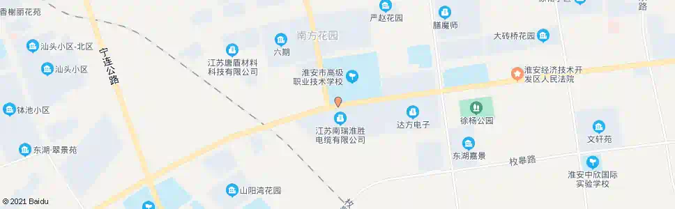 淮安徐杨中心路_公交站地图_淮安公交_妙搜公交查询2025