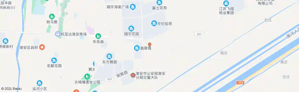 淮安南窑村_公交站地图_淮安公交_妙搜公交查询2025