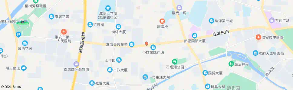 淮安勤政路_公交站地图_淮安公交_妙搜公交查询2025